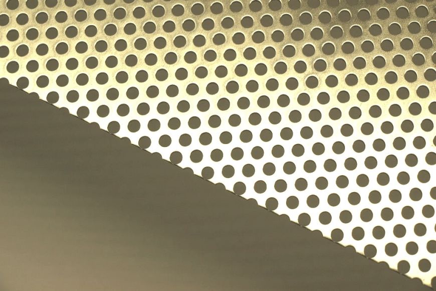 B&T Metall Aluminium Lochblech 1,0 mm stark Rundlochung Ø 3 mm versetzt RV 3-5 Größe 500 x 900 mm 50 x 90 cm 