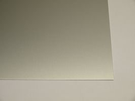 C-Profil mit Rückkantung aus Blech, Alu eloxiert silber, Stärke 1,0 mm
