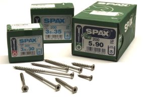 SPAX - Spanplattenschr. Senkk. Tx, Stahl VZ, 3,5 x 25