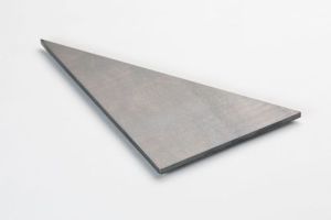 Rechtwinkliges Dreieck aus Stahlblech, Stärke 12,0 mm