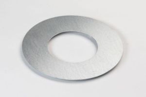 Ring aus verzinktem Stahlblech, Stärke 1,0 mm