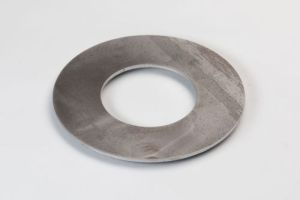 Ring aus Cortenstahl, Blech, Stärke 2,0 mm