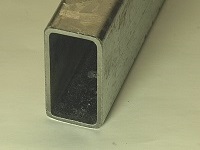 Vierkantrohr aus verzinktem Stahl