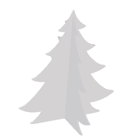 Weihnachtsbaum Cortenstahl